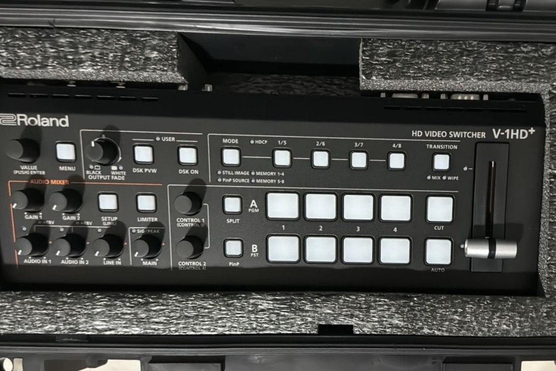 Consola / Switcher de Video